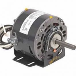 Nidec-US Motors 39 5.6" Electric Motor 10" Bolt Circle, 4 Leg Flexible Mount, 48 Frame