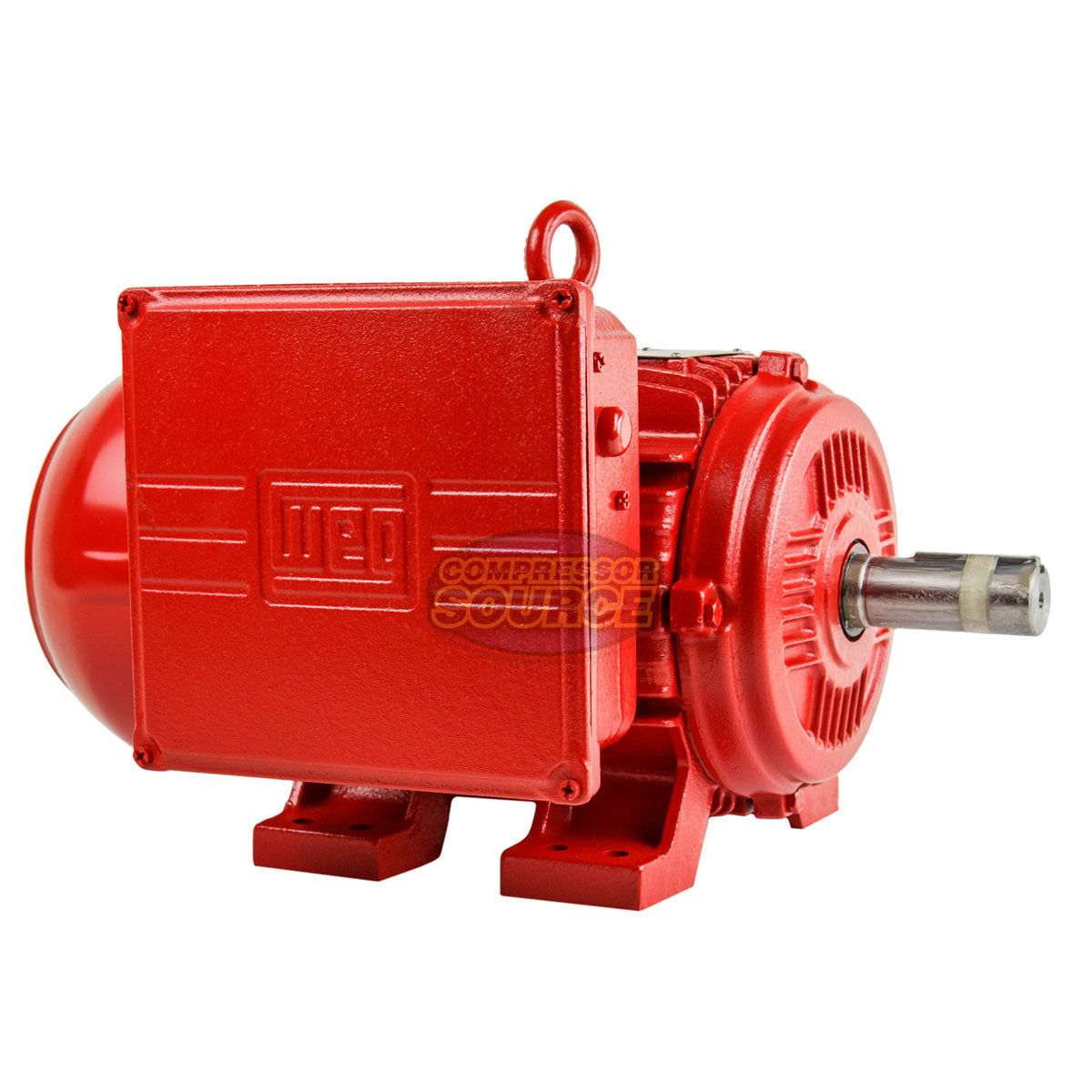 WEG 3 HP 1 Phase Farm Duty Electric Motor 1740 RPM W182/4T Frame 230V TEFC 00318ES1DFD184T