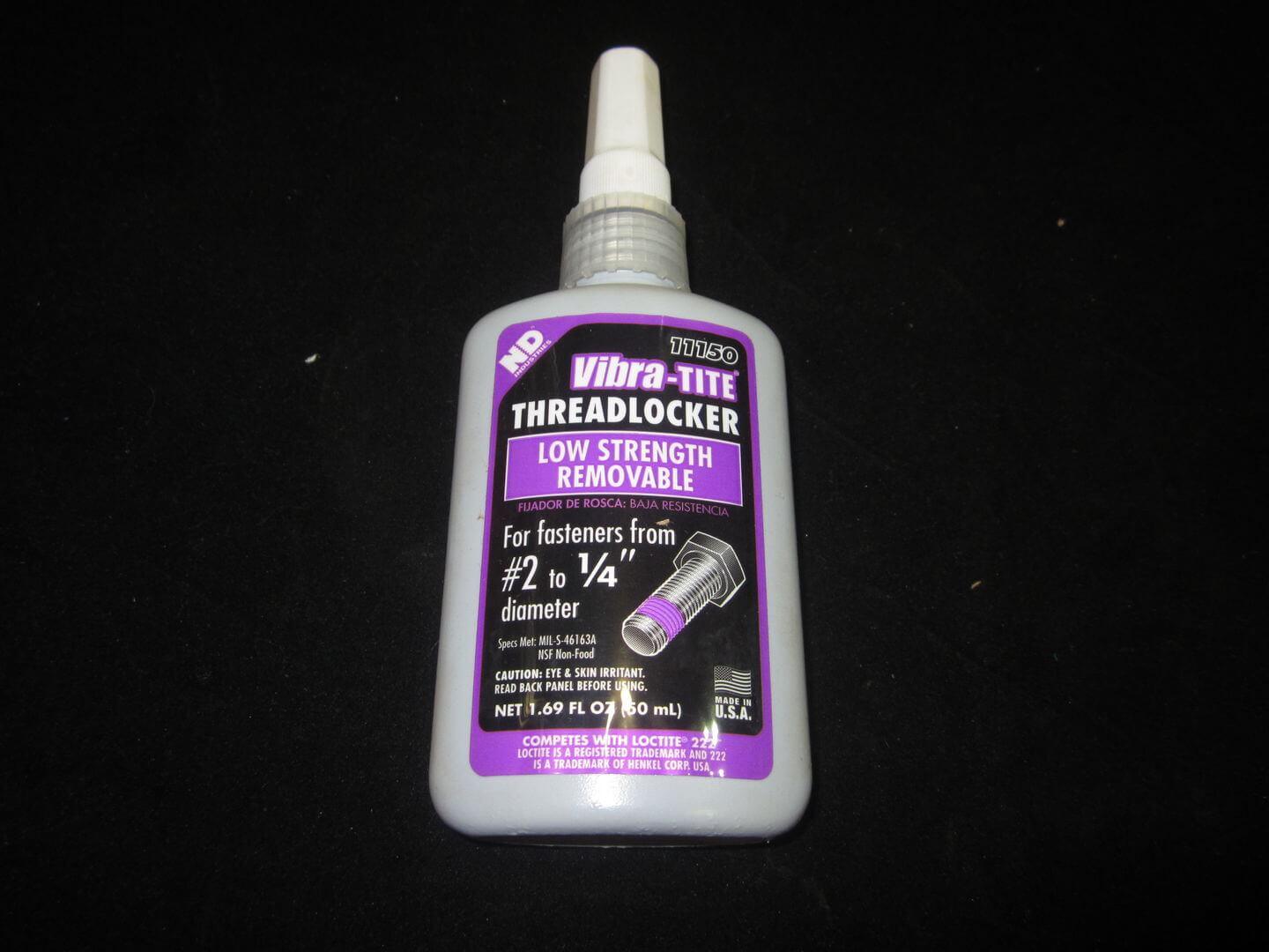 0100035 Adhesive, Locking Compound #222 | JLG