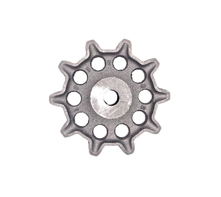 62X10 Cast Iron Sprocket - 10 Tooth for 62 Steel Detachable Chain