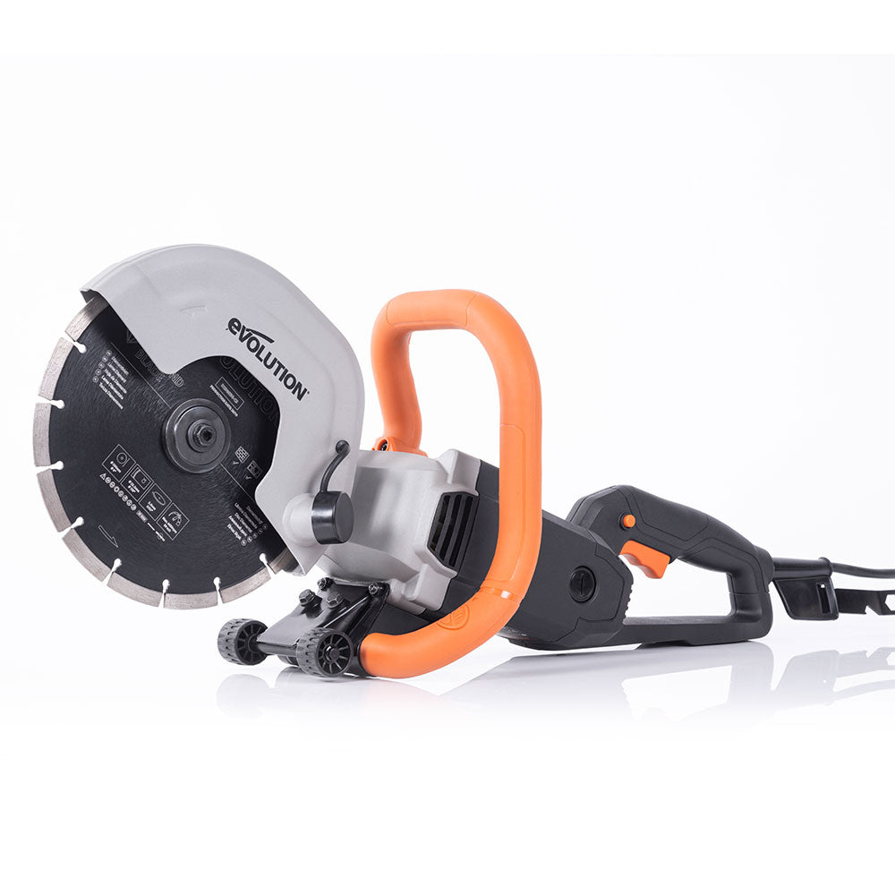 Evolution R230DCT | 9 in. | Electric Concrete Saw | Diamond Blade Included