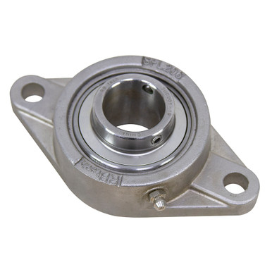1-1/4" Bore Stainless Steel 2 Bolt Flange Bearing Dura-Roll SSUCFL207-20