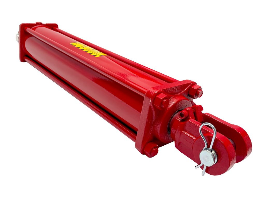 3.5" bore x 24" stroke CROSS tie rod hydraulic cylinder DH