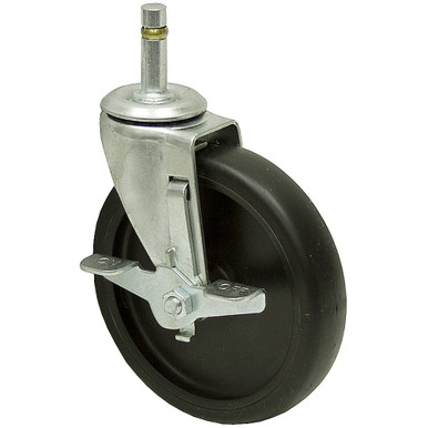 5x15/16 Colson Grip Ring Swivel Caster w/Brake