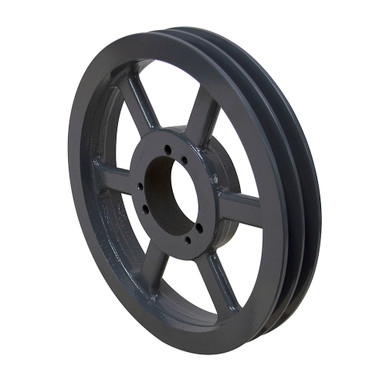 11.35 OD SK-Bushing Double Groove Pulley