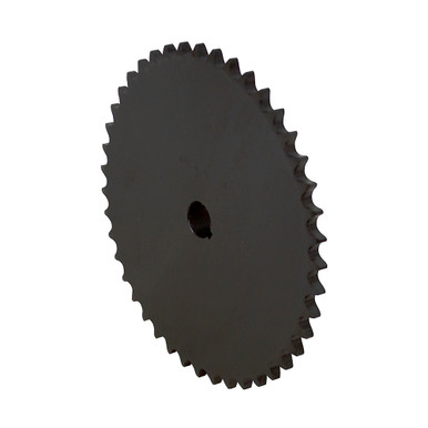 43 Tooth 3/4" Bore 40 Pitch Roller Chain Sprocket 40BS43H-3/4