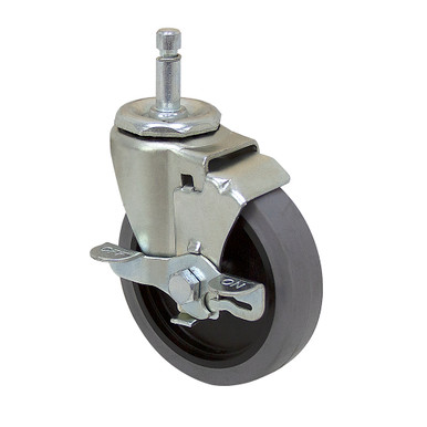 4" x 15/16"Swivel Grip-Ring Stem Caster Jarvis 4-14-201GVL STEM1