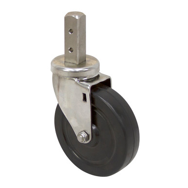 5 x1-1/4 JARVIS 5-32-105 STEM7 Swivel Square Stem Caster