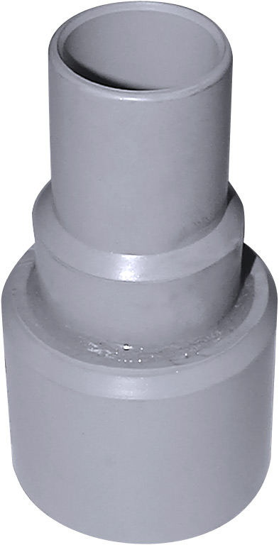 2" to 1" Vacuum Hose Screw-Cuff Adapter