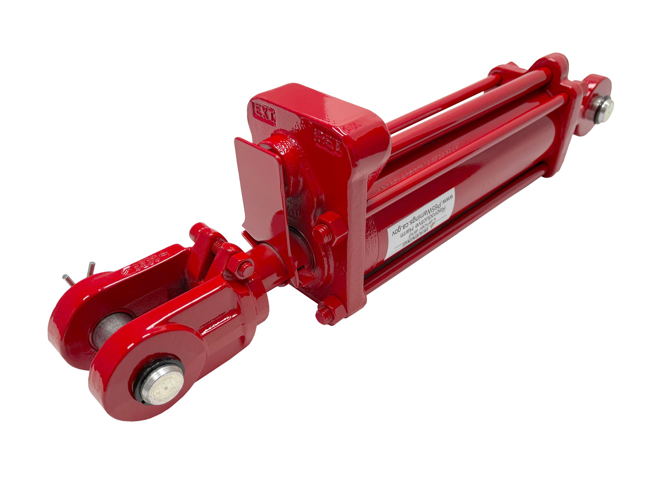 3" bore x 16" stroke CROSS tie rod hydraulic cylinder with depth control DC