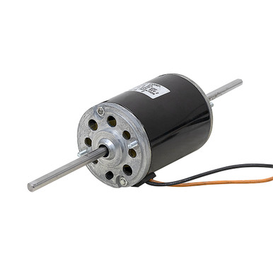 12 Volts DC 2000 RPM Dual Shaft Single Speed Blower Motor Red Dot RD-5-5121-0 73R4252