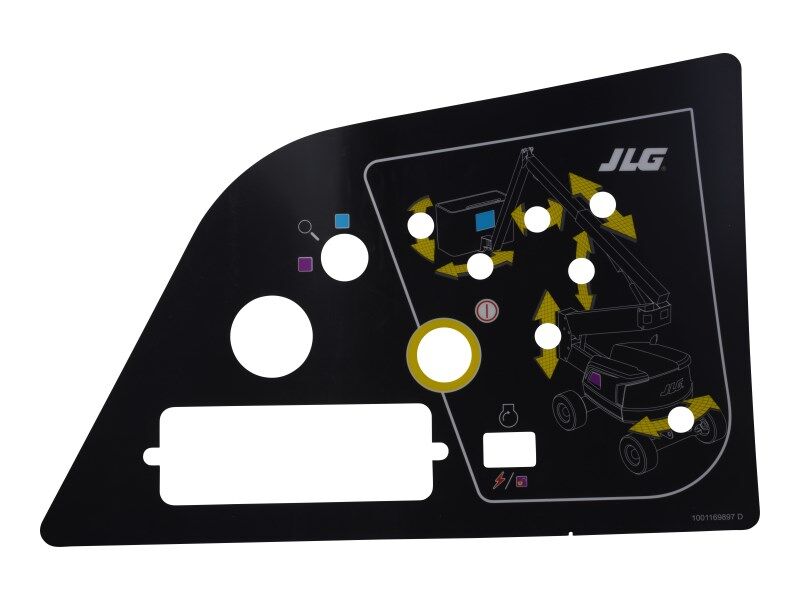 JLG Part # 1001169897 – Ground Controls Decal