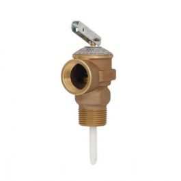 Lochinvar & A.O. Smith 100208443 Temperature & Pressure Relief Valve 3/4" X 1" 150 PSI 95,000 BTU