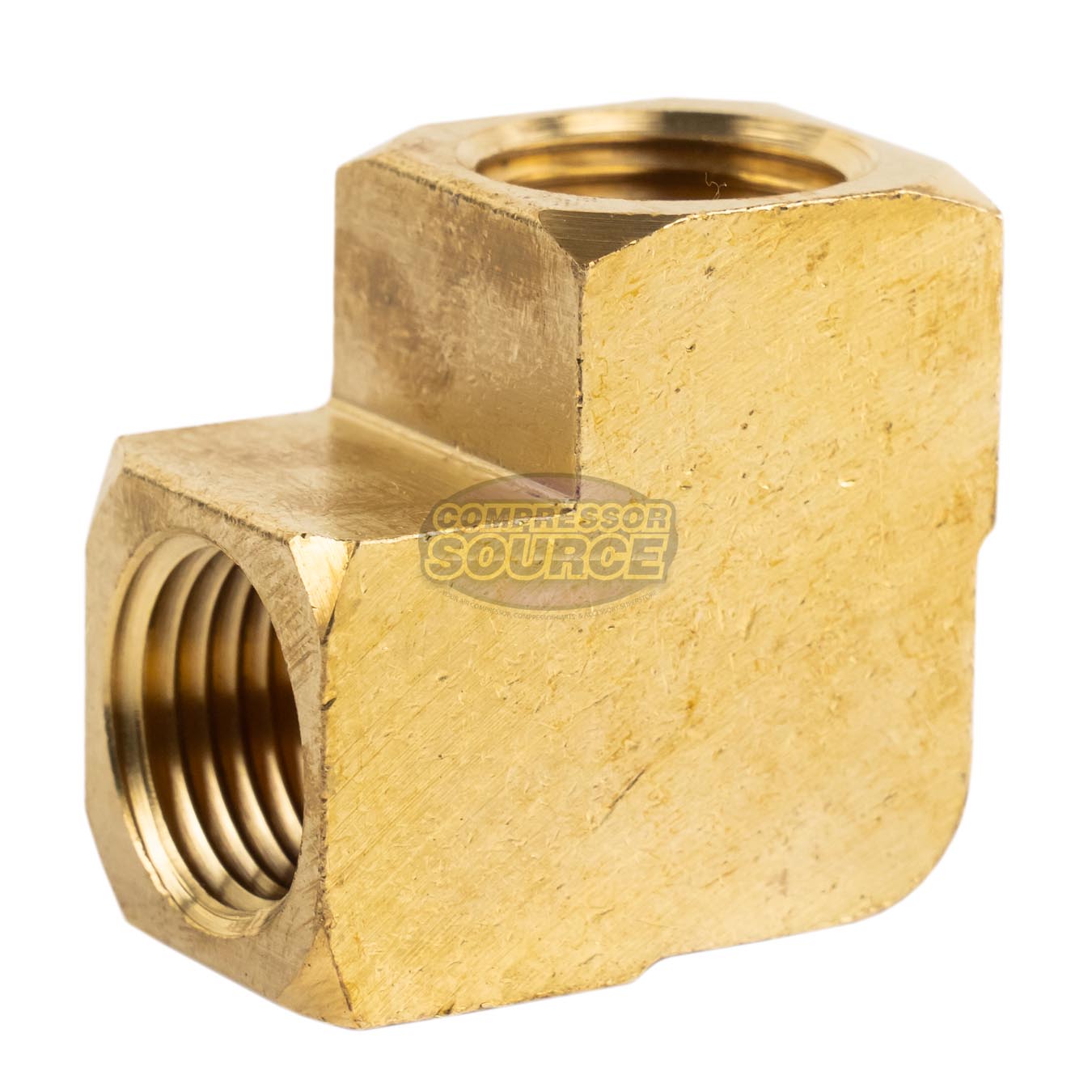 90° Degree Elbow 1/2" Female NPT x 1/2" Female NPT Brass Pipe Connector 100SF
