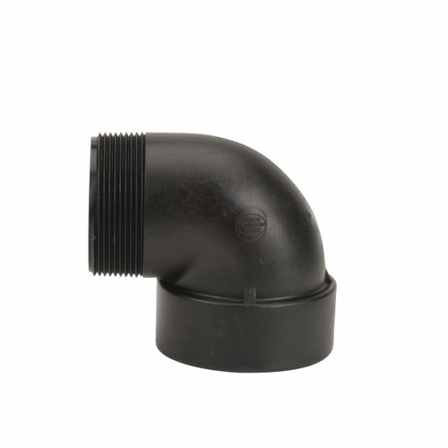Banjo 3 in. Poly 90° Street Elbow - Sch. 80