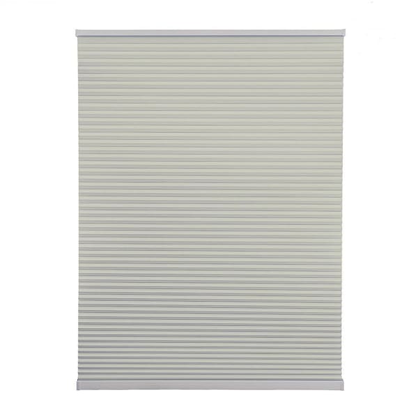 Champion Cellular 24 In. X 64 In. Blackout Shade, Stone Gray
