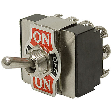 4PDT-CO Toggle Switch 15 Amps 66-1815