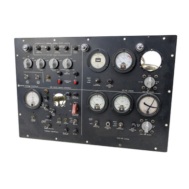 Generator Control Panelwith Missing and Damaged Parts