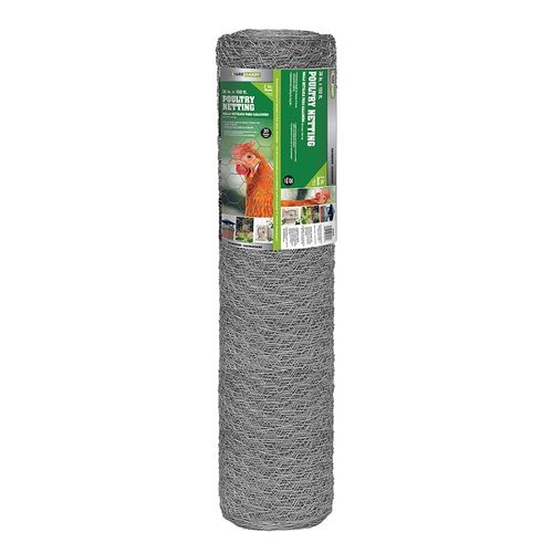 Poultry Netting, 2 In. Wire Mesh, 150 Ft. x 36 In. Roll