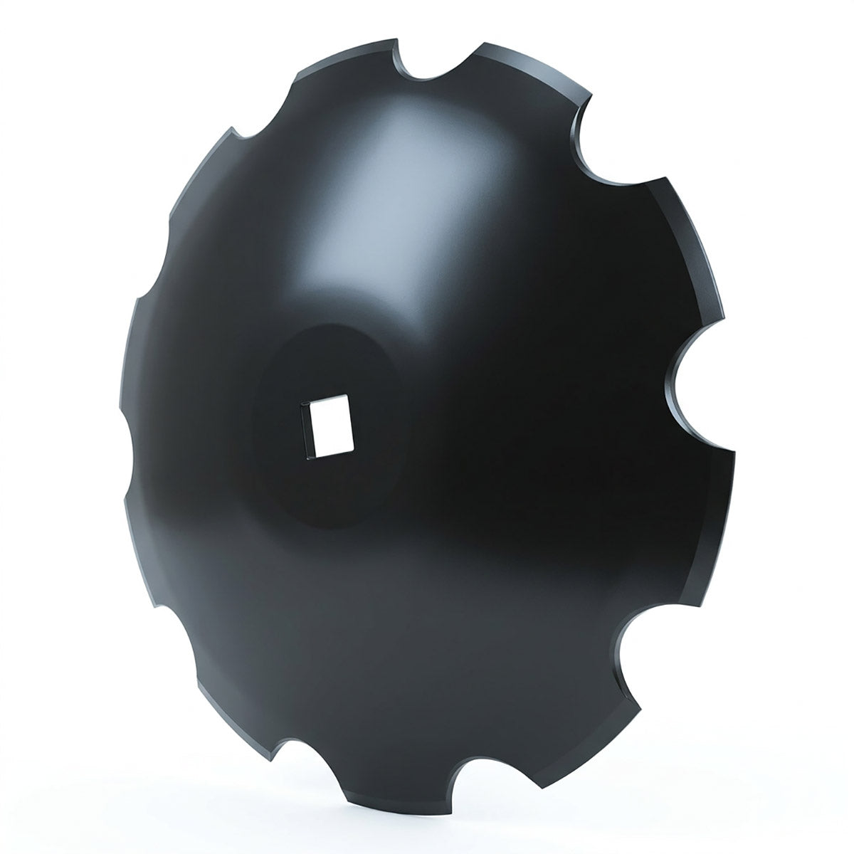 Disc Blade - 16" x 11 Gauge, Notched, 7/8" Square x 1" Square Axle