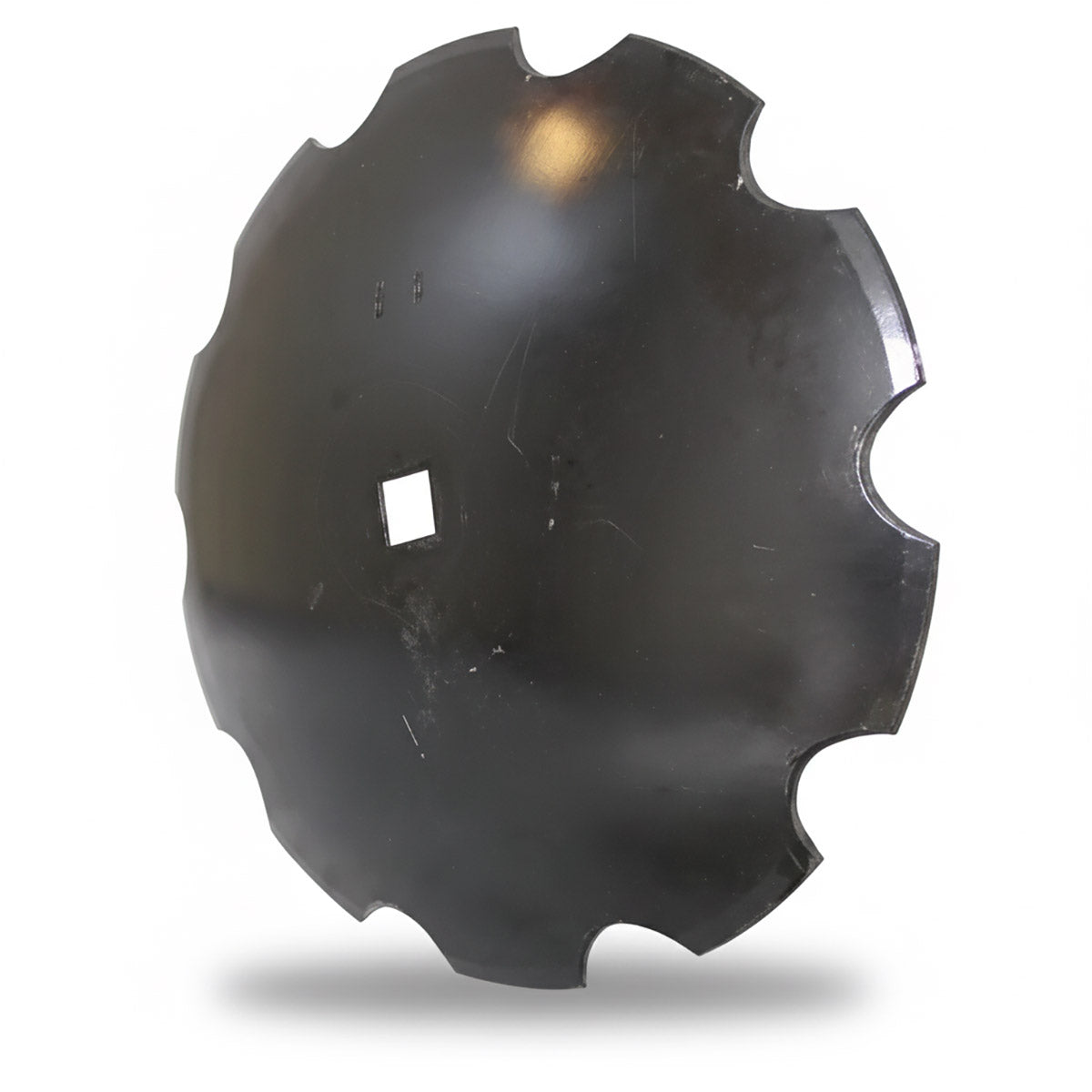 Disc Blade - 22" x 1/4", Notched, 1-1/2" Round Axle