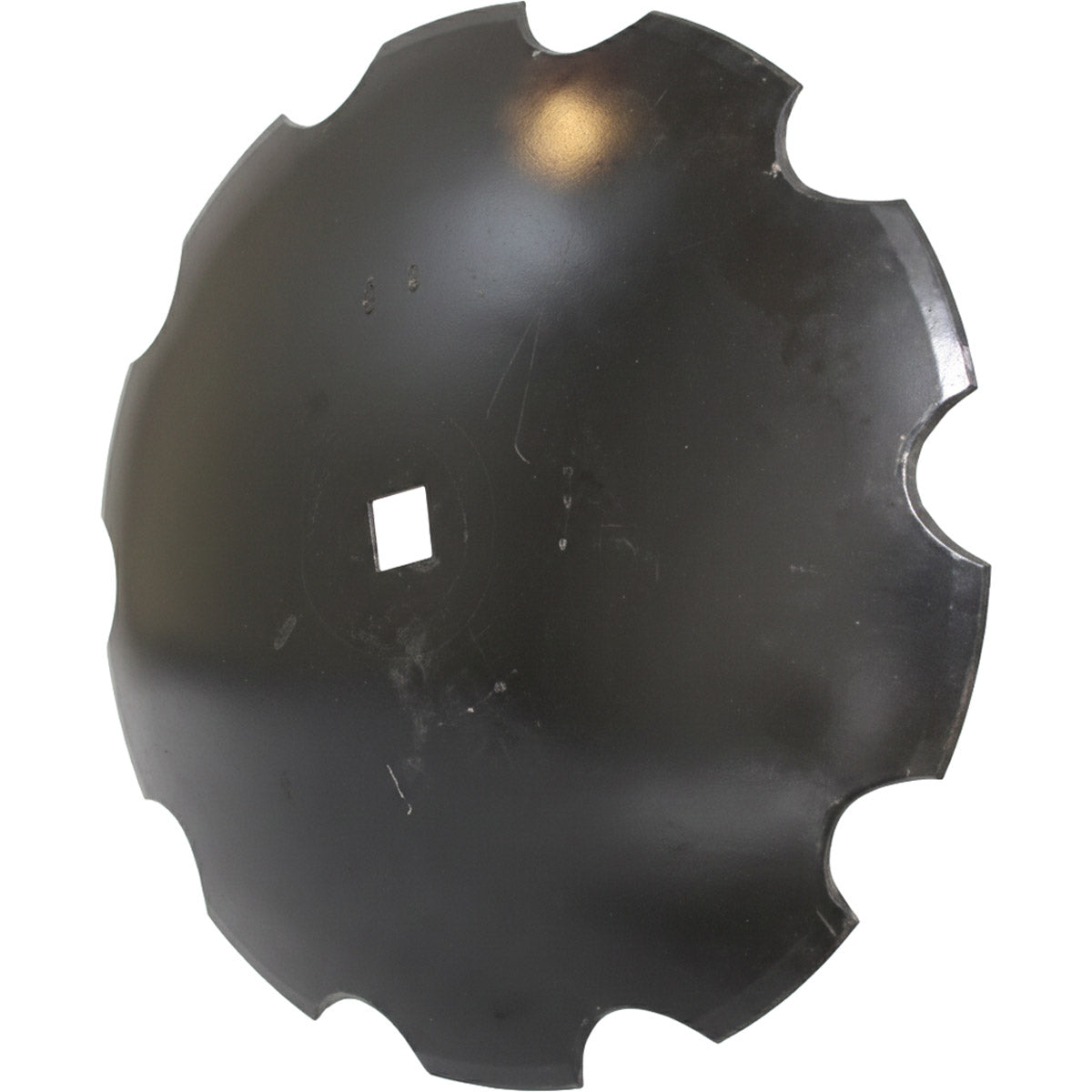 Disc Blade - 28" x 8MM, Notched, 1-1/2" Square x 1-5/8" Round