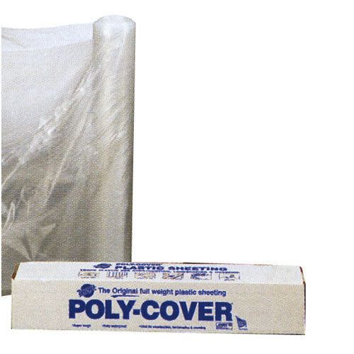 Warp's Poly-Cover Clear Plastic 10' X 100' 4 mil Thickness
