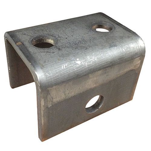 TowRight Trailer Spring Hanger Front Mount Raw Finish