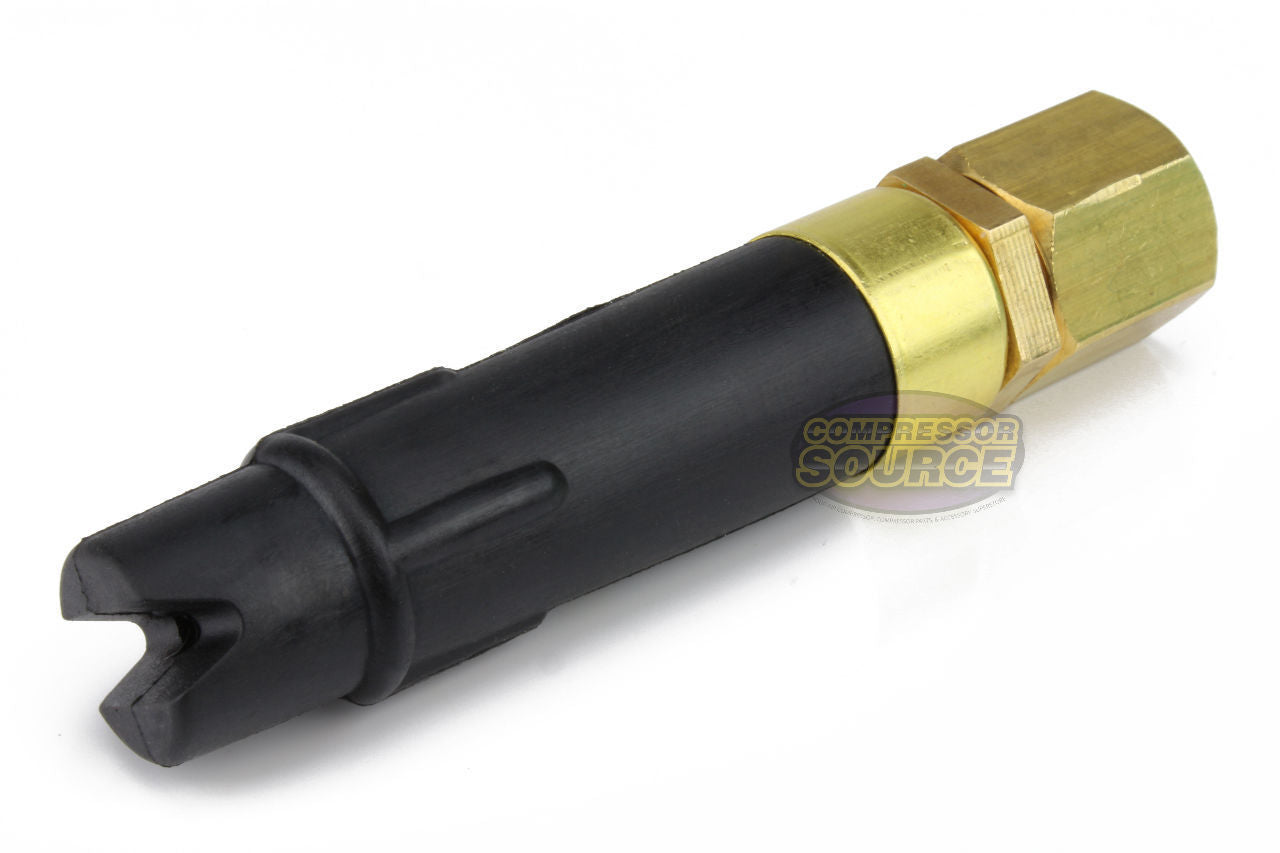 Safety Tilt Valve Rubber Air Blow Gun 1/4" NPT Inlet Lonn Manufacturing