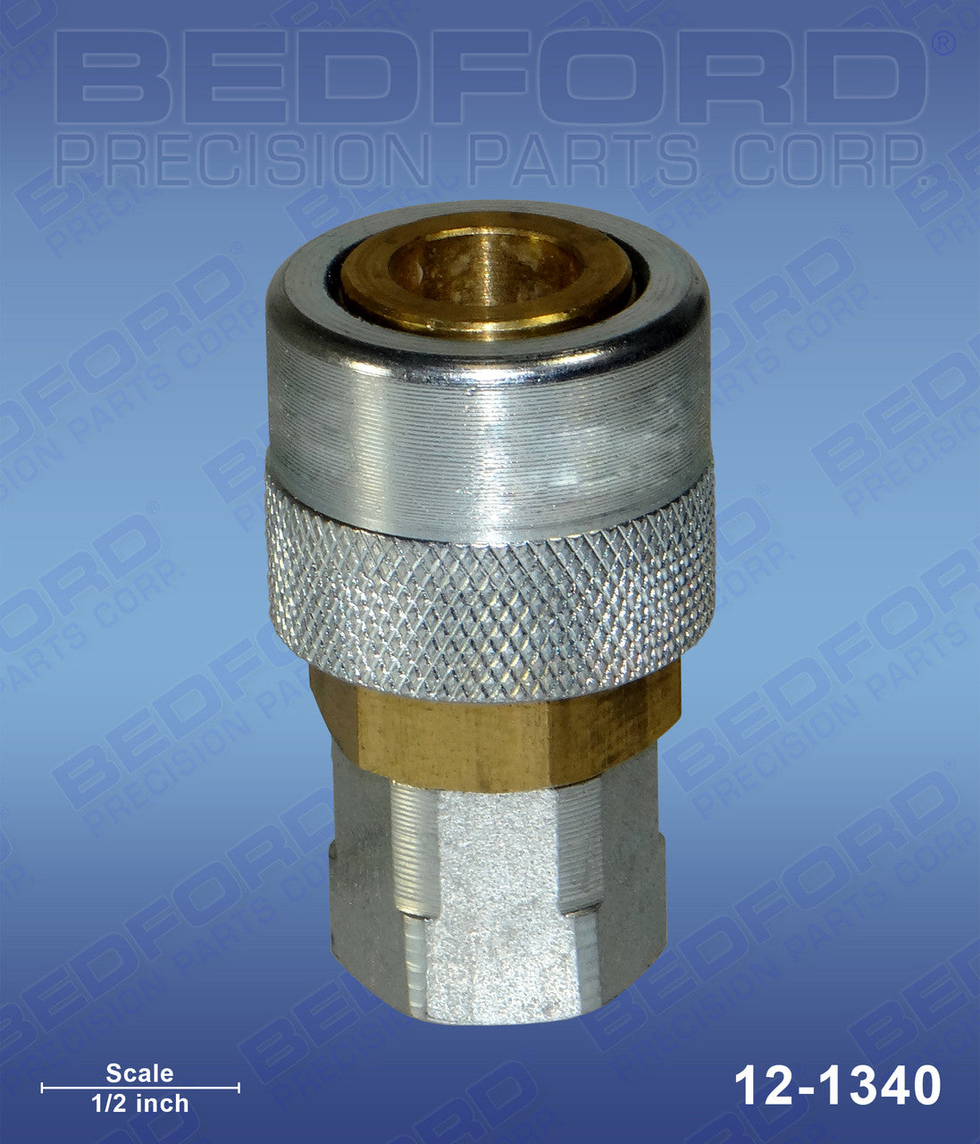 Bedford Quick Disconnect Coupler 1/4" NPT(f)