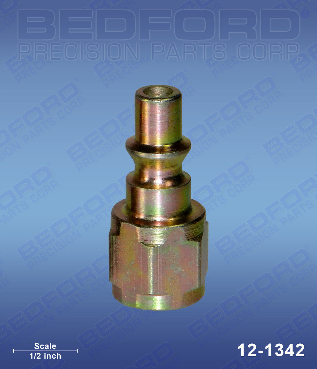 Bedford Quick Disconnect Plug 1/4" NPT(f)