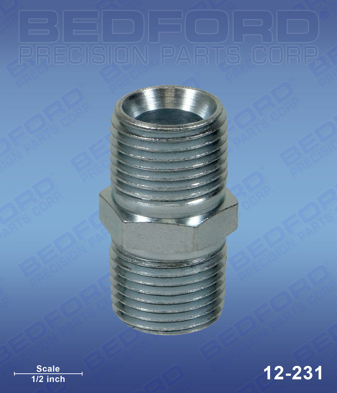 Graco 158491 Replacement Nipple: 1/2" NPT x 1/2" NPT