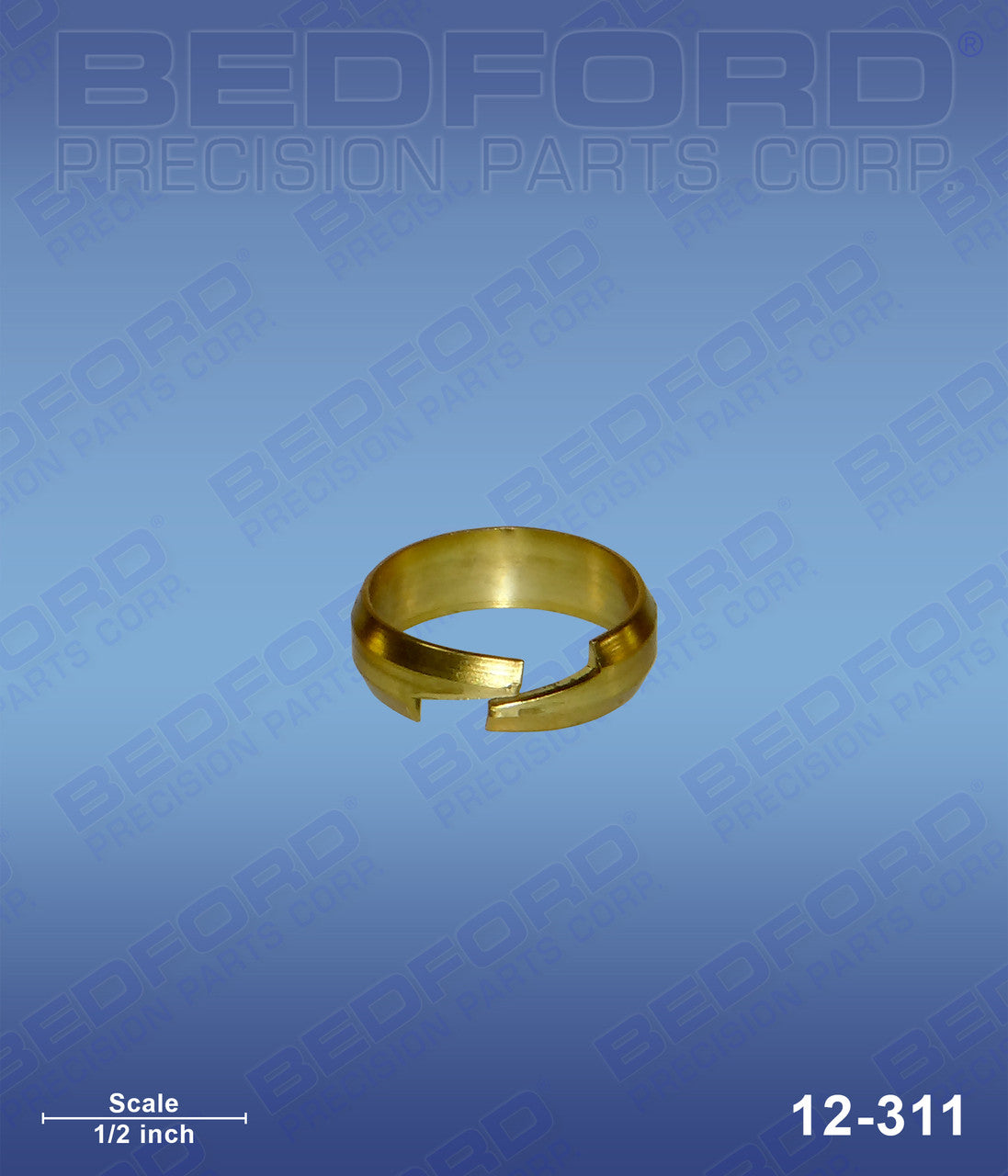Binks 72855 Replacement Compression Ring for: 5/16" Fittings