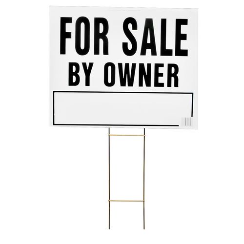 For Sale By Owner 20" x 24" Sign