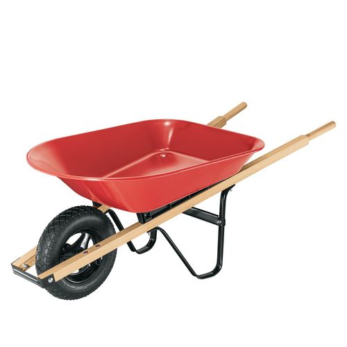 Steel Wheelbarrow, 4 Cu. Ft.