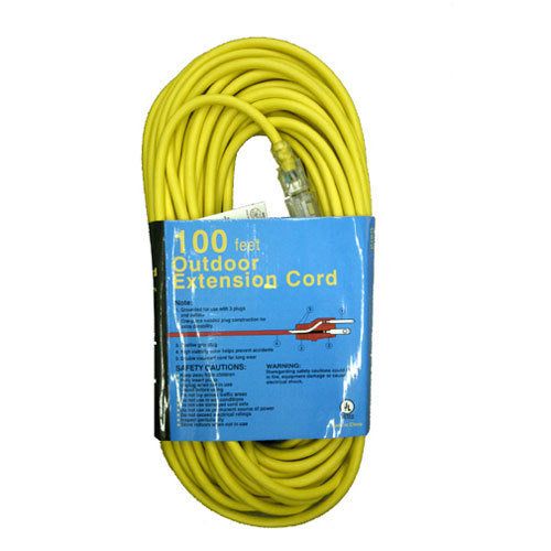 12-3 Outdoor Extension Cord, 100 Ft.