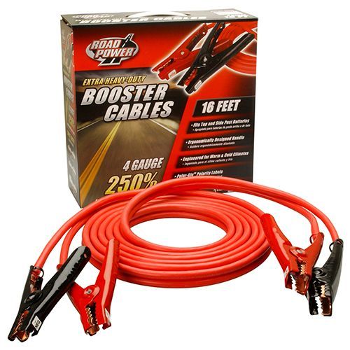 Southwire Road Power 16' Extra Heavy-Duty 4 Gauge Booster Cables