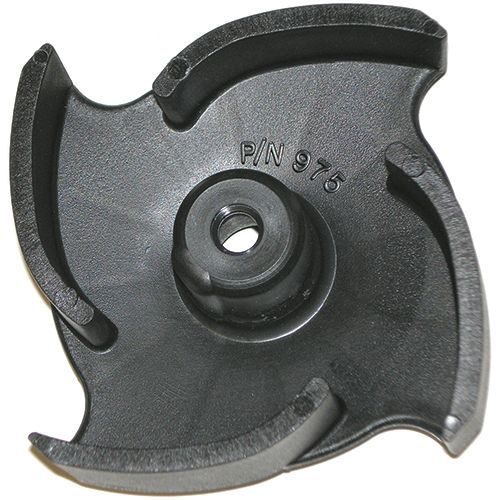 Pacer Black Polyester 4 Vane Impeller (P-58-0975 30)