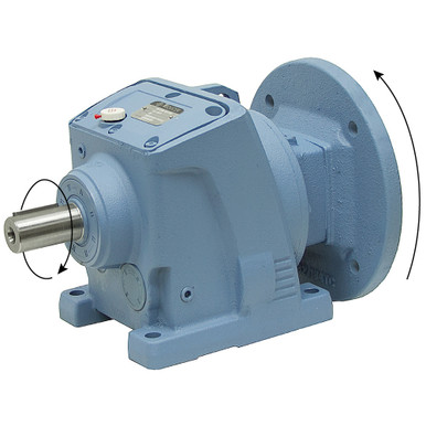 41.51:1 Size 47 1 HP Inline Cast Iron Gear Reducer Worldwide WINL47-40/1-56C