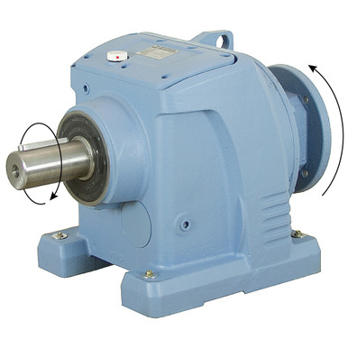 97.76:1 Size 97 5 HP Inline Cast Iron Gear Reducer Worldwide WINL97-100/1-182/4TC