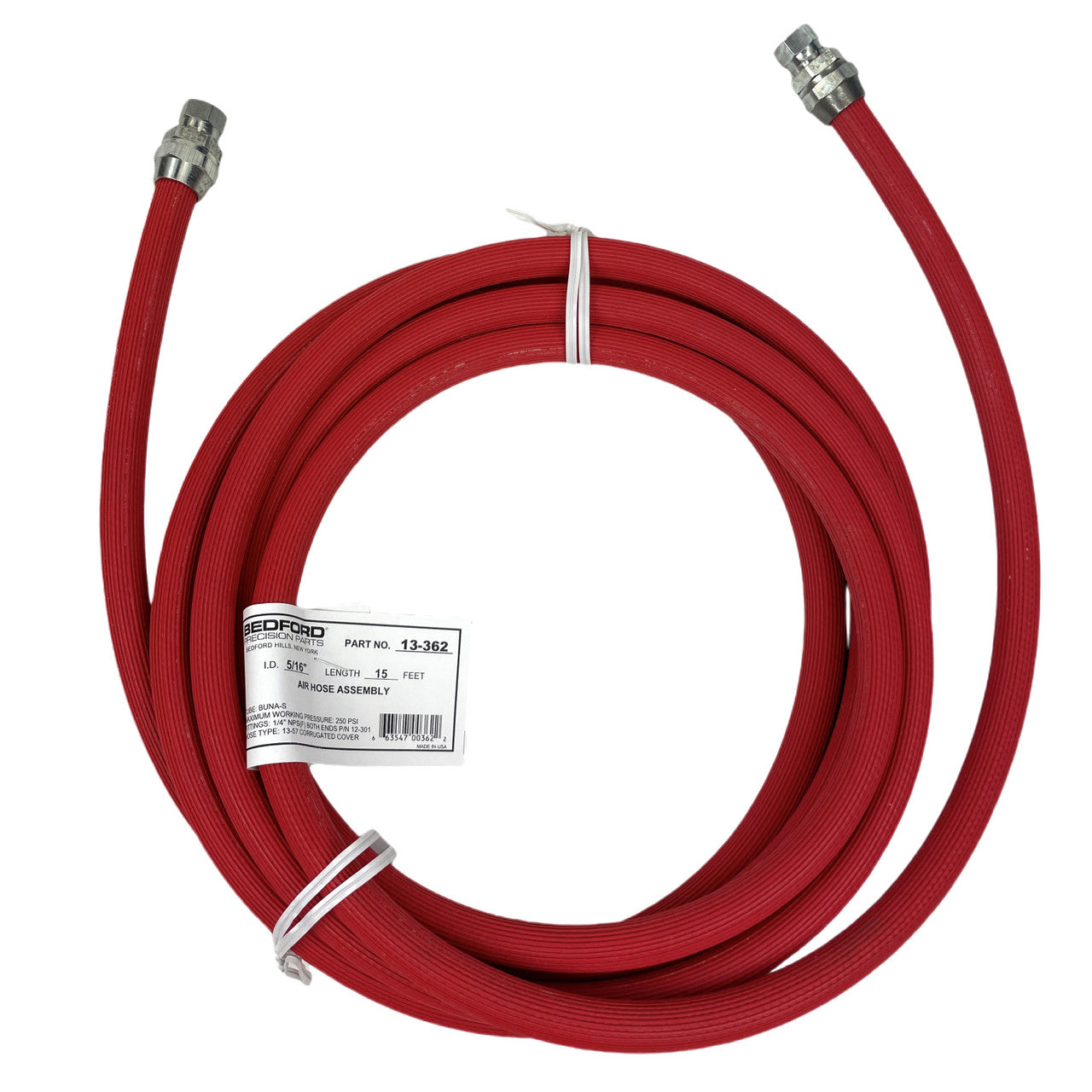 Bedford Air Hose: 15' x 5/16"