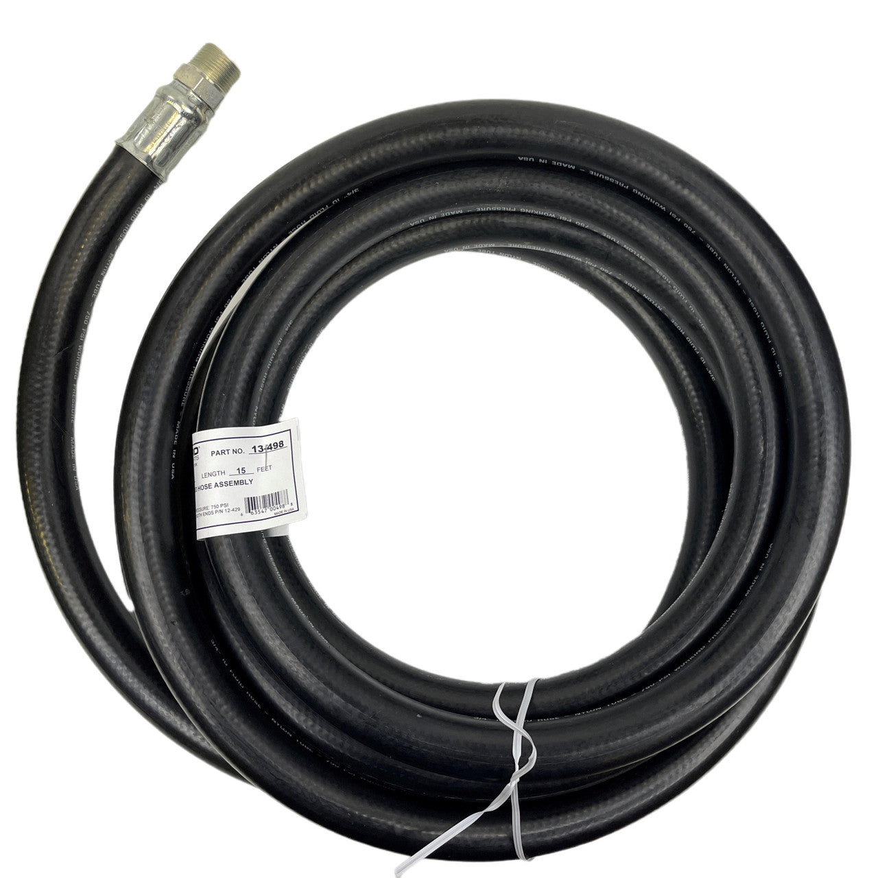 Bedford Fluid Hose: 15' x 3/4"