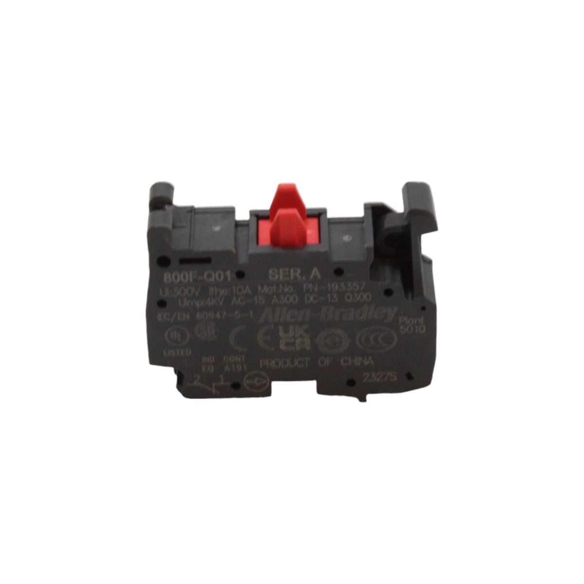 137783-OEM - CONTACT BLOCK NORMALLY CLOSED