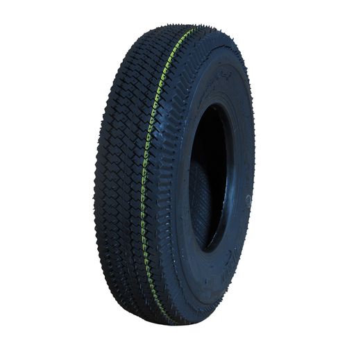 HI-RUN Wheel Barrow Tire, 4.10/3.50-6, 4 ply, Sawtooth, CT1012