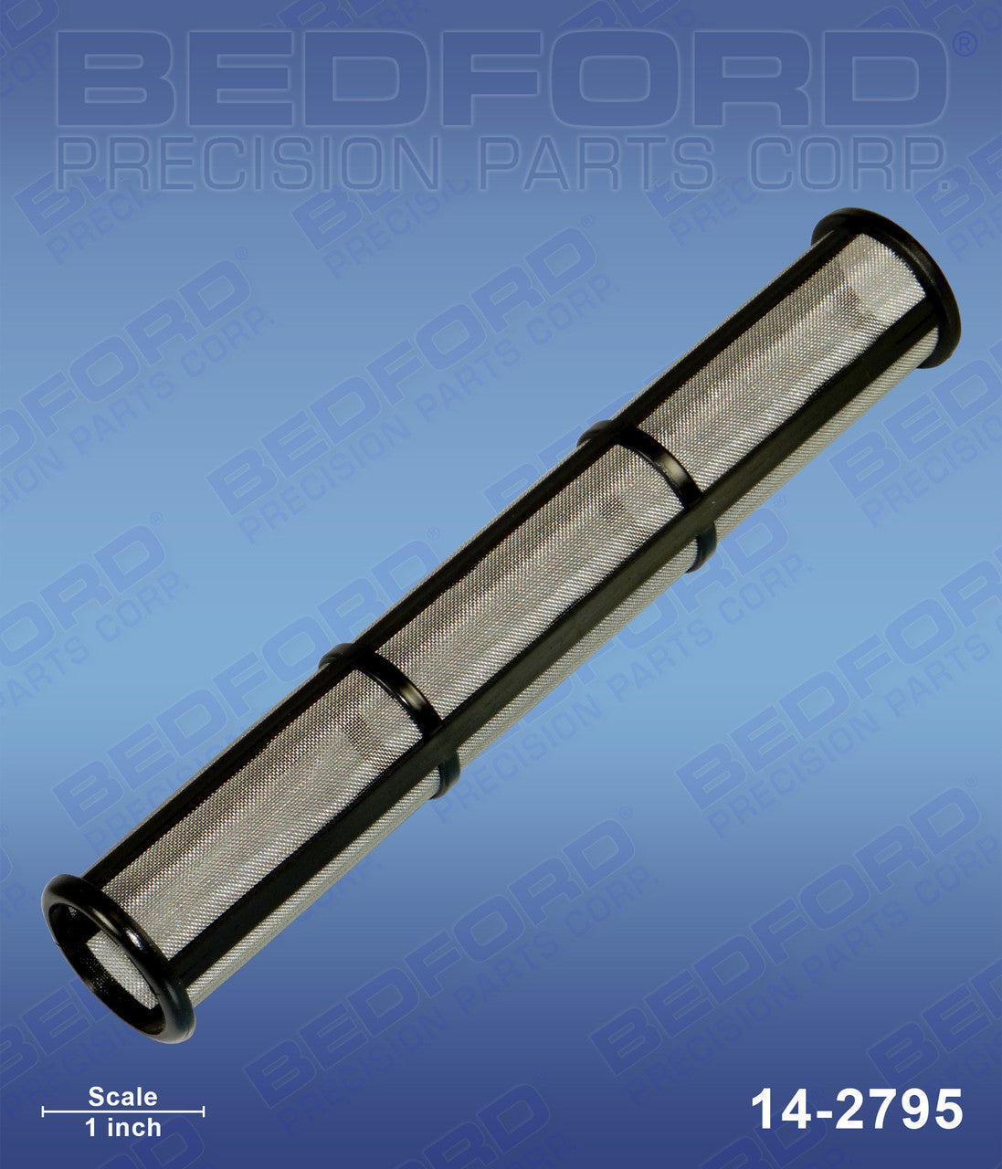 Graco 243984 Replacement Outlet Filter: 60 Mesh, Long, Black