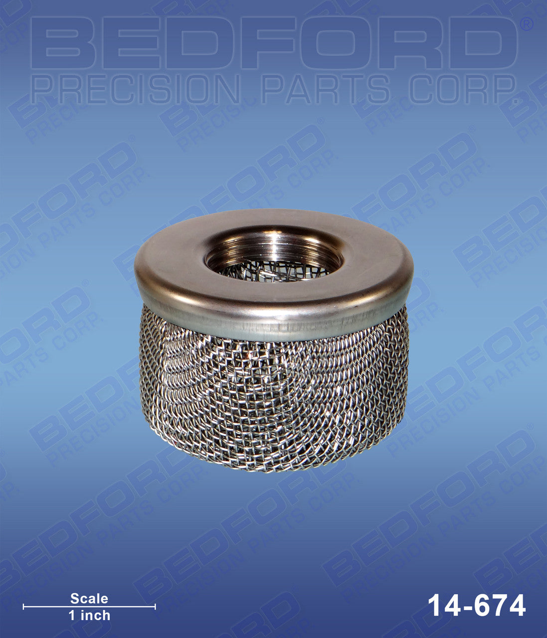Binks 4110094 Replacement Inlet Strainer: 3/4" NPT Thread