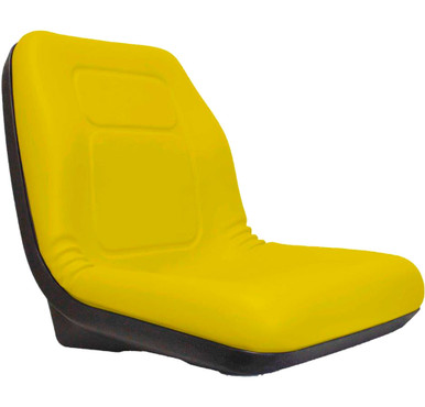 Concentric Replacement Seat: High Back Seat: Yellow
