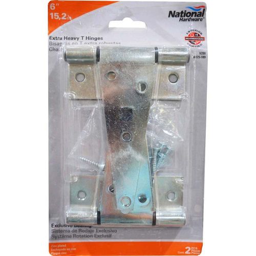 Extra Heavy Tee Hinge, 6 In.