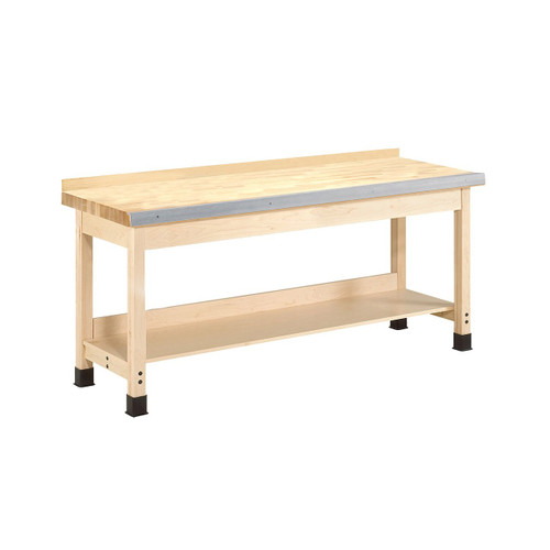 Diversified Spaces Angle Iron Workbench, 120"W x 24"D x 37-1/4"H