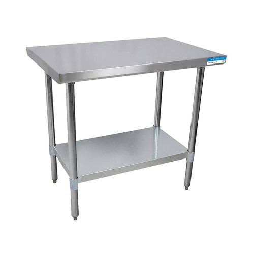 Diversified Spaces Stainless Steel Table, 36"W x 30"D x 35"H
